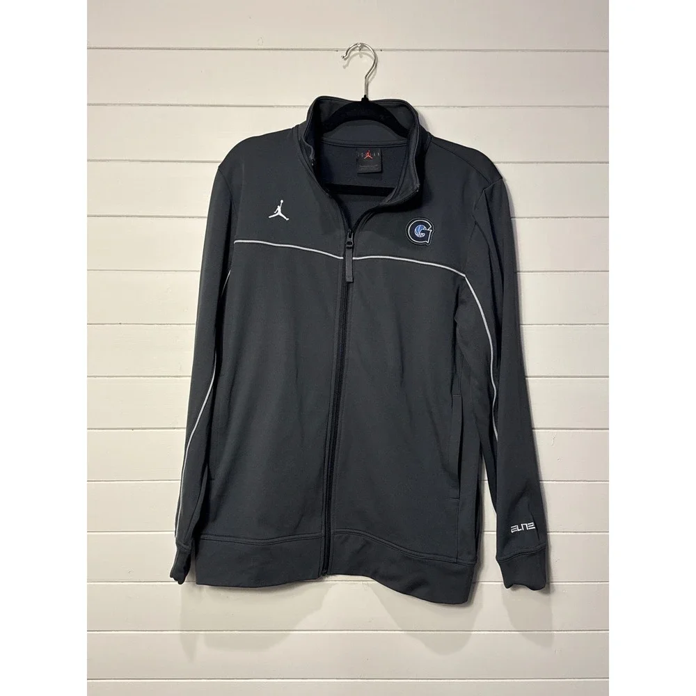 Nike Jordan Elite Georgetown Hoyas Vintage Full-Zip Track Jacket Men S‎ Y2K